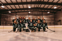 hockey girl U13 singles shots